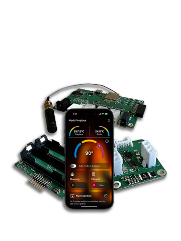 Complete Ecosystem for Smart Fireplaces