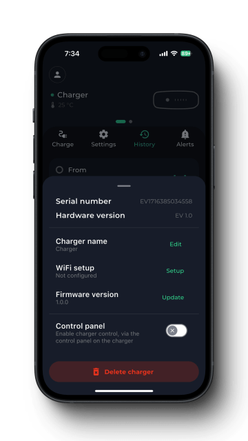 Tragbarer WallBox EcoVolter