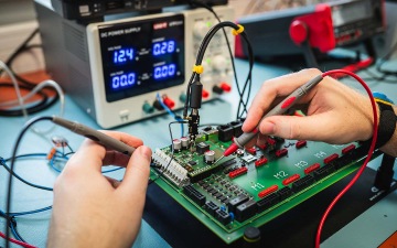 We focus on the design and development of electronics