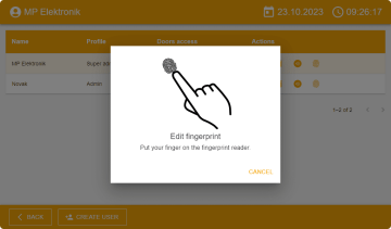 Chamber control unit with mini PC