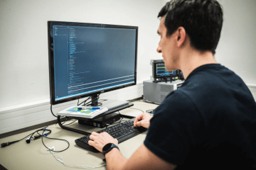 Development of software for electronics