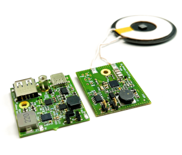 We developed USB charger & Qi charger